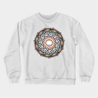 Steel Blade Mandala Crewneck Sweatshirt